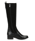 Bottes Caprice 25514-41 noire, tige en stretch et chaussant en cuir