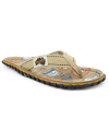 Tongs hommes Gumbies Islander Traveller beige multi