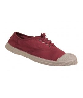 Tennis lacets rose the bensimon
