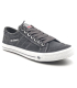Tennis basses Dockers 30 ST 027 en toile grise pour hommes