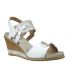 Sandales ixou blanche fugitive