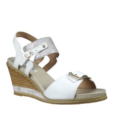 Sandales ixou blanche fugitive