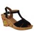 Sandales Les P'tites Bombes Judy noir