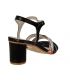 Desigual à talon rond noire