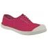 Bensimon tennis à lacets rose foncé