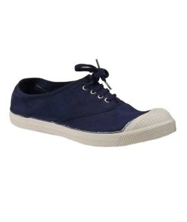 Bensimon tennis à lacets bleu nuit