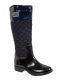 Bottes de pluie matelassées marine lolablue