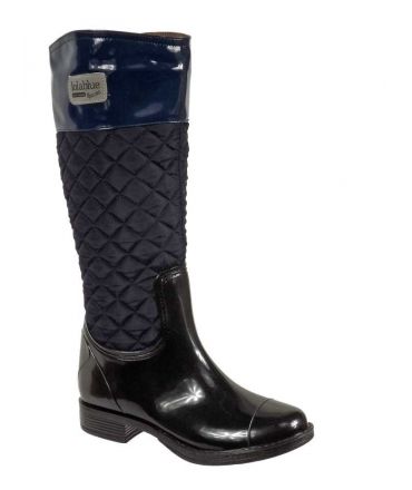 Bottes de pluie matelassées marine lolablue