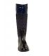 Lolablue bottes de pluie matelassées marine