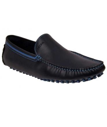 Malone bleu mocassin homme KDOPA