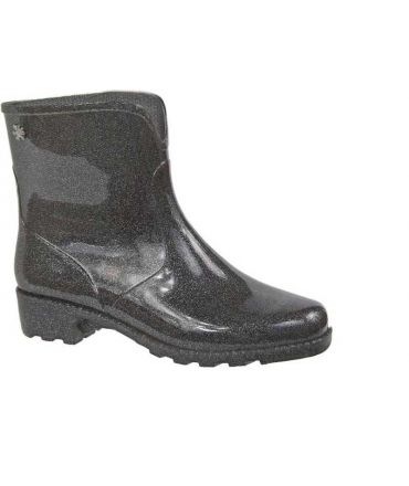 Bottines e pluie dMéduse Camaro paillètes argent