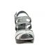 Fugitive escarpin Qinoa blanc gris