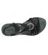 Fugitive sandale nu pieds Aboso noir
