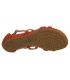 Fugitive nu pieds Baloa rouge