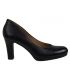 Escarpin cuir noir Fugitive Ester