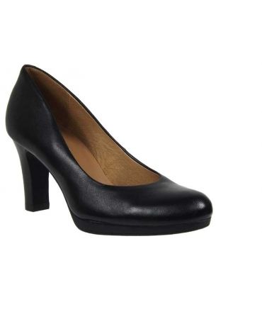 Escarpin cuir FUGITIVE Ester noir