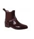 Bottines de pluie Chelsea café