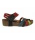 Sandale Inter Bios 5338 cuir confort multi, fermeture scratch