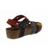 Sandale Inter Bios 5338 cuir confort multi couleur