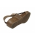 Interbios sandale 5316 cuir naturel | Soulier type confort