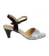 Lpb shoes sandale Sixtine serpent blanc, Les P'tites Bombes