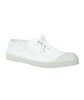 Bensimon Tennis à lacets blanc 