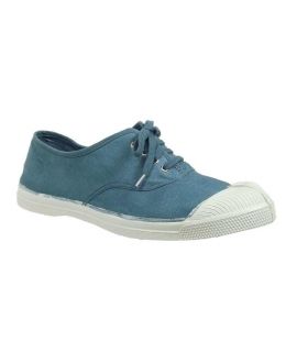 Bensimon tennis à lacets bleu denim, nouveauté été 