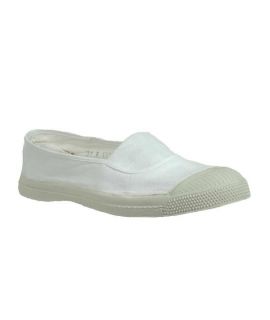 Bensimon ballerine elastique blanc