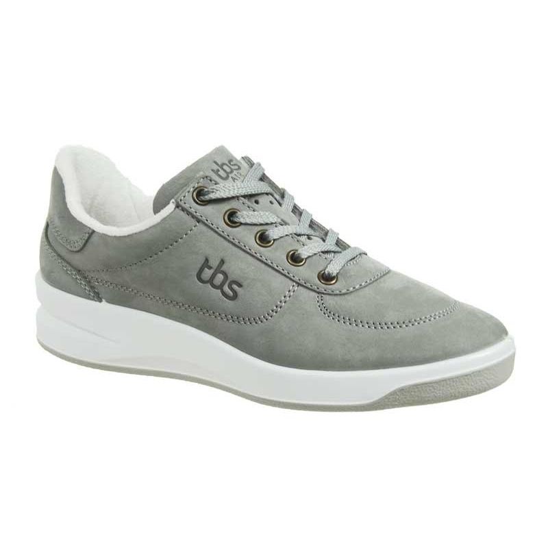 Ventes chaussures baskets TBS Brandy Easy Walk ardoise, tennis cuir