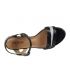 Sandales talon Fugitive Lerin Zèbre noir, nouveauté