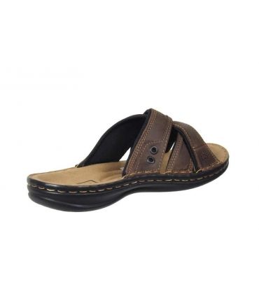 mules confort homme cuir