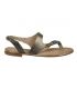 Les Tropéziennes sandale Badge bronze