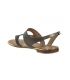 Les Tropéziennes sandale Badge bronze