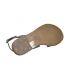 Les Tropéziennes sandale Badge bronze