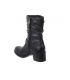 Les P'tites Bombes Elina noir, bottines style motarde