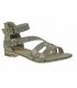Nu pieds Marco Tozzi 28104 doré, nouveauté sandales femmes