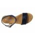 Sandale été GL 6790 Eva Frutos glitter bleu marine