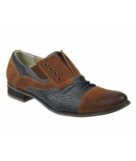 Chaussures Kdopa Lima camel, soulier mode homme