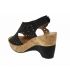 Les Petites Bombes 3 Estelle noir, sandale compensée LPB Shoes