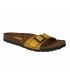 Mules cuir Inter Bios 7111 Mostaza