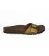 Claquette en cuir Inter Bios 7111 Mostaza