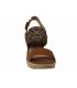 Sandale à talon Chattawak Helena choco