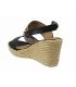 Nu pieds cordes & ethnique Chattawak Helena noir