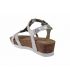 Marco Tozzi 28733 argent, nu pieds confort en cuir