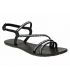 Nu-pieds strass Chattawak Nelly noir