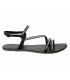 Sandale brides strass Chattawak Nelly noir